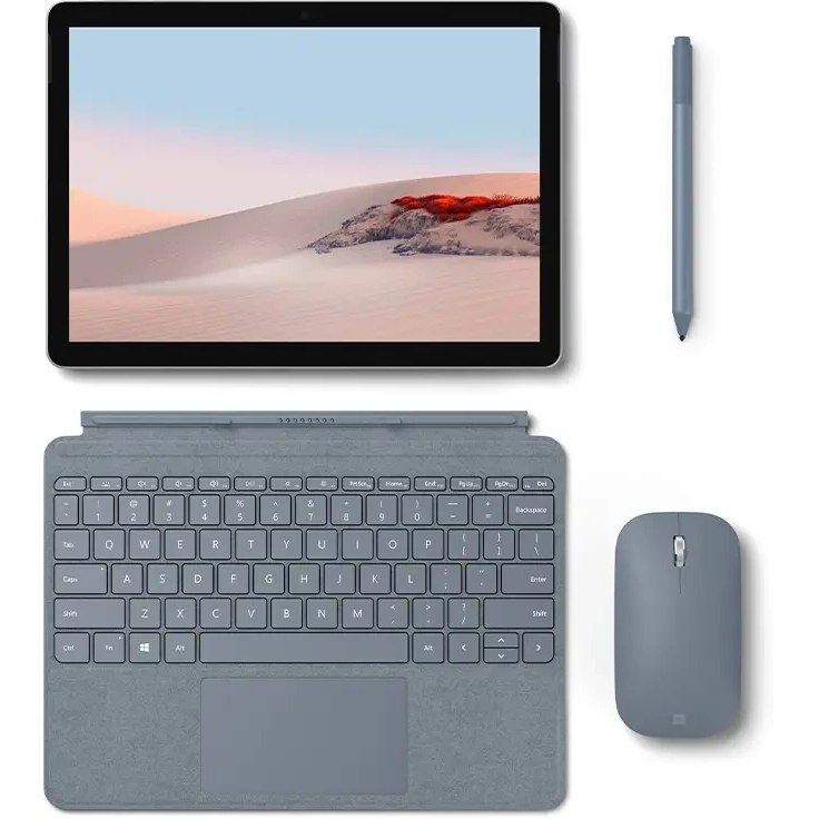 سرفیس گو 2  استوک 8/256GB LTE Core M3 ماکروسافت Surface Go 2 همراه با کیبورد (سیم کارت خور)